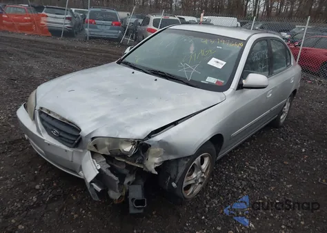 2005 Hyundai Elantra Gls/Gt из США, поврежденный, VIN KMHDN46D75U983971